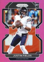 Sale 2021 Panini Prizm Football Justin Fields PINK SP Prizm RC SP #334 Bears