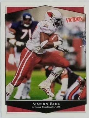 Simeon Rice #8 Football Cards 1999 Upper Deck Victory