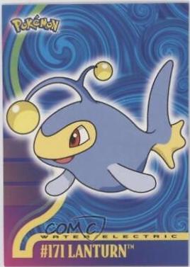 Lanturn #171 Pokemon 2001 Topps Johto