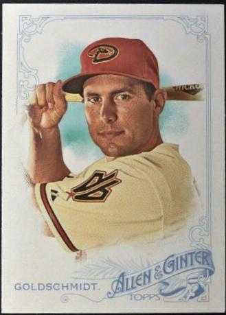 Paul Goldschmidt #35 Baseball Cards 2015 Topps Allen & Ginter