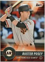 Buster Posey #166 Baseball Cards 2017 Topps Bunt Prices