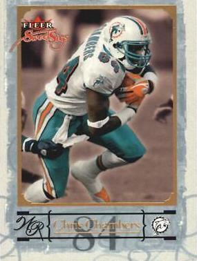 Chris Chambers [Gold] #26 Football Cards 2004 Fleer Sweet Sigs