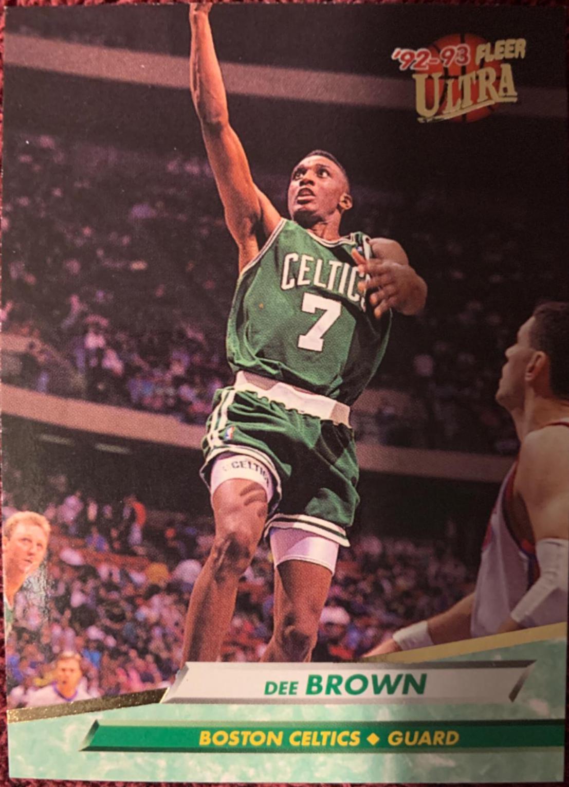 Dee Brown #9 Basketball Cards 1992 Ultra