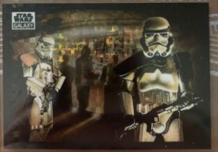 PATROLLING the Cantina [X-fractor] #16 Star Wars 2022 Topps Galaxy Chrome