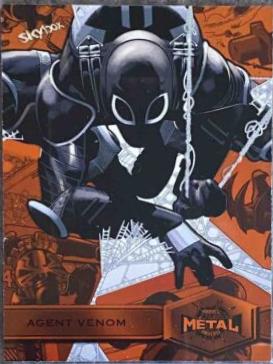 Agent Venom [Orange] #101 Marvel 2022 Metal Universe Spider-Man