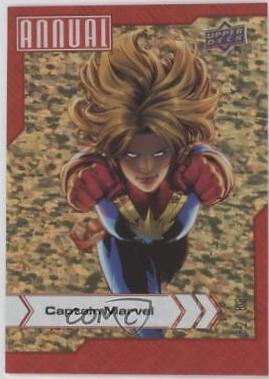 Captain Marvel [Gold Linearity] #16 Marvel 2022 Upper Deck Annual