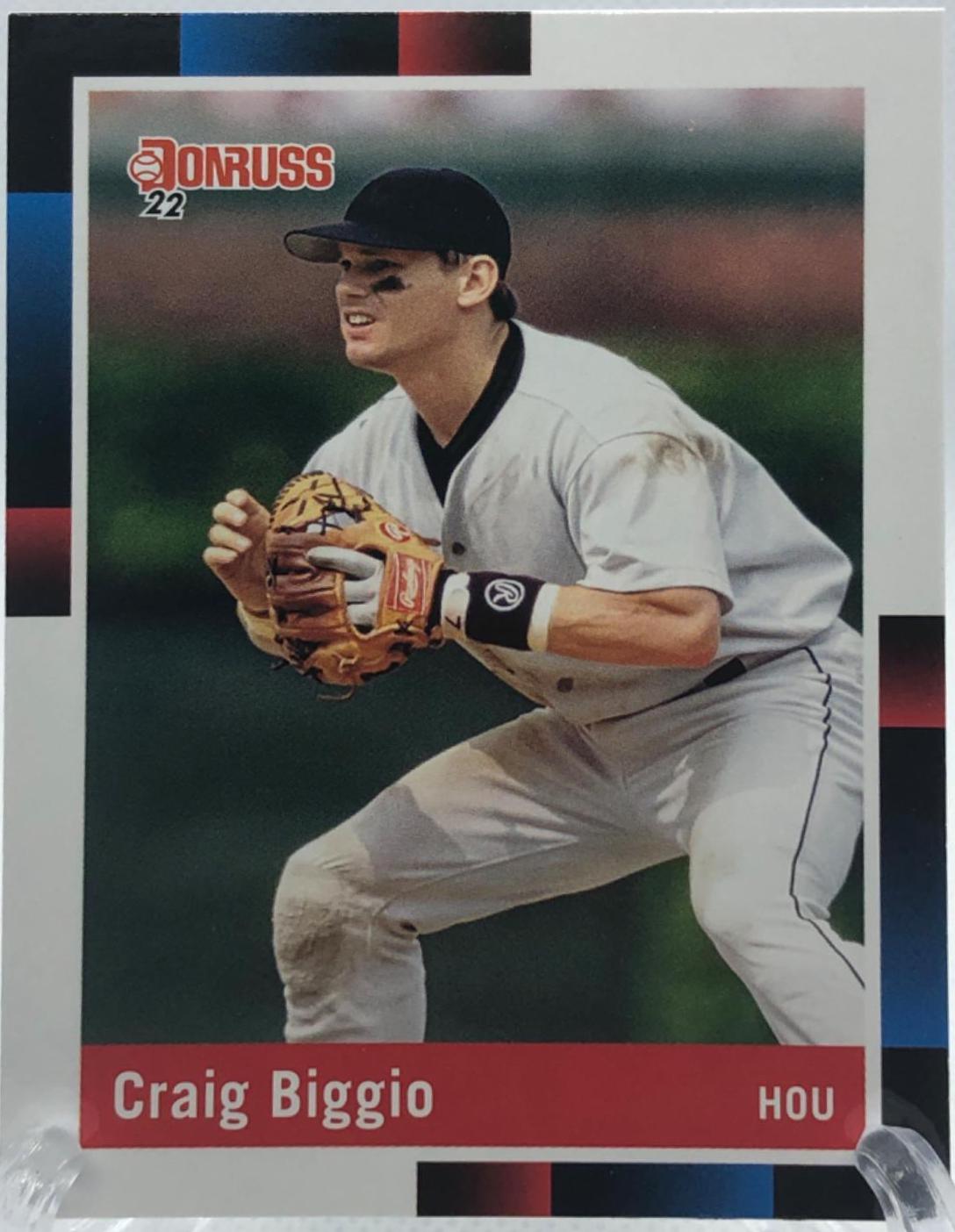 Craig Biggio Prices Panini Donruss Baseball Cards