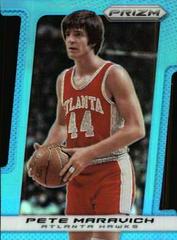 Pete Maravich [Light Blue Die Cut Prizm] #202 Basketball Cards 2013 Panini Prizm Prices