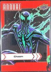 Chasm [Crystal Clear] #18 Marvel 2022 Upper Deck Annual Prices