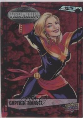 Captain Marvel [Molten] #2 Marvel 2015 Upper Deck Vibranium