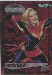 Captain Marvel [Molten] #2 Marvel 2015 Upper Deck Vibranium Prices