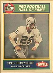 Fred Biletnikoff #146 Football Cards 1990 Swell Greats Prices