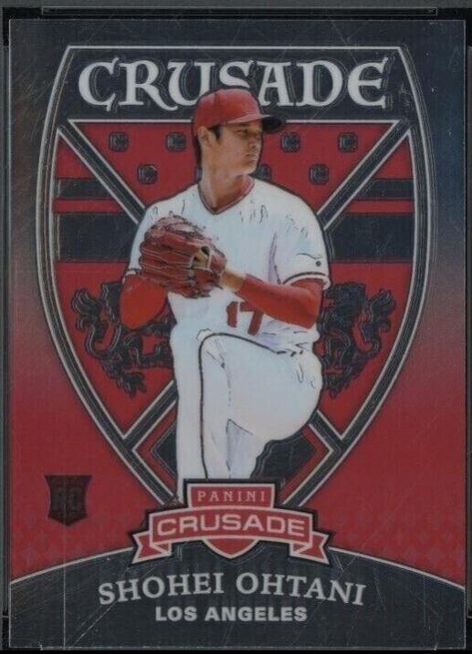 Shohei Ohtani #14 Baseball Cards 2018 Panini Chronicles Crusade