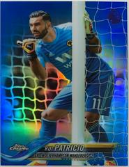 Rui Patricio [Blue Refractor] #35 Soccer Cards 2018 Topps Chrome Premier League Prices