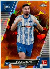 Suat Serdar [Orange] #12 Soccer Cards 2021 Topps Chrome Bundesliga Sapphire Prices