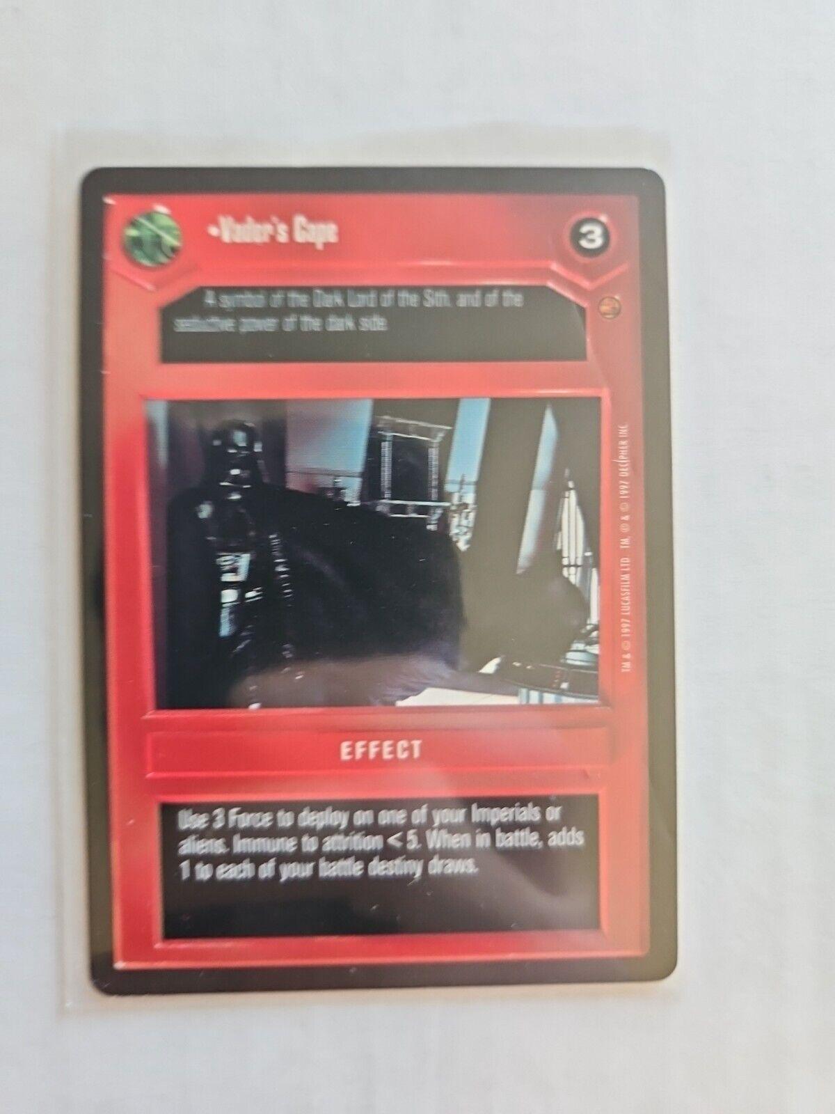 Vader's Cape [Limited] Star Wars CCG Cloud City