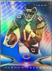 Alshon Jeffery [Blue] #3 Football Cards 2014 Topps Platinum Prices