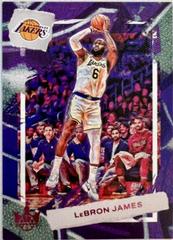 LeBron James [Pink] #35 Basketball Cards 2022 Panini Court Kings Prices