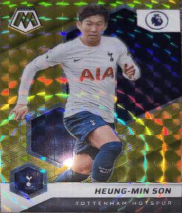 Heung Min Son Gold Mosaic 104 Prices 2021 Panini Mosaic Premier