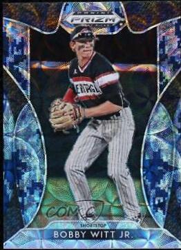 Bobby Witt Jr. [Camo Prizm] #2 Baseball Cards 2019 Panini Prizm Draft Picks