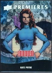 Kate Pryde #15 Marvel 2023 Upper Deck Annual Premieres Prices