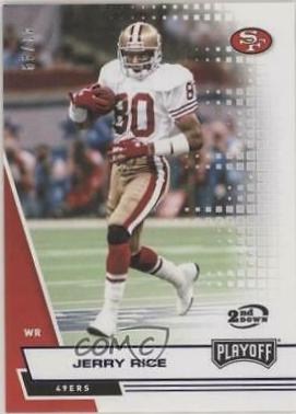 Jerry Rice [2nd Down] #113 Football Cards 2020 Panini Playoff