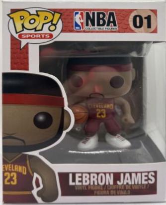 LeBron James [Error] #1 Funko POP Basketball