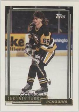 Jaromir Jagr [Gold] #24 Hockey Cards 1992 Topps