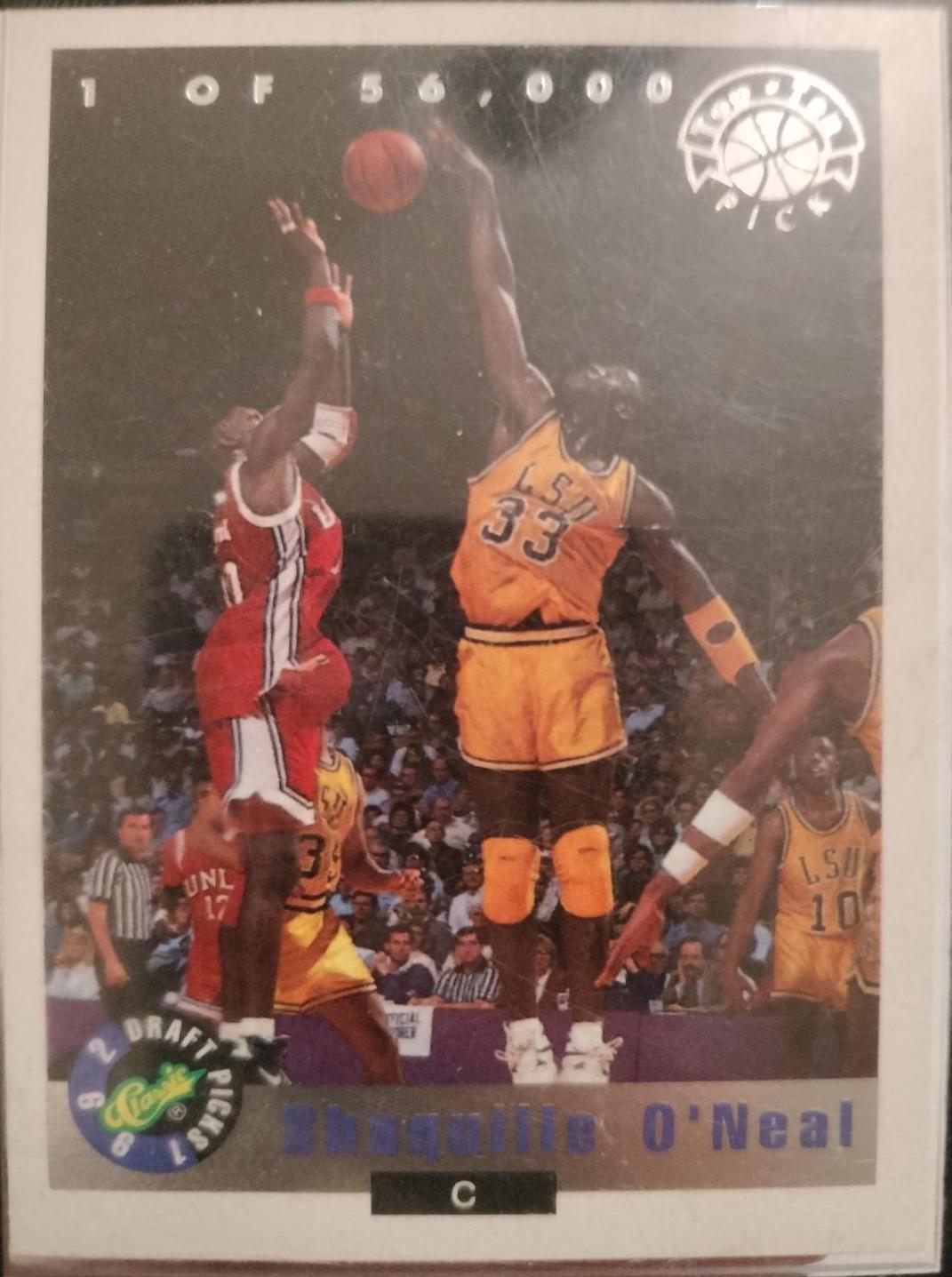 1992-93 Classic Draft Picks #1 Shaquille O'Neal LSU RC Rookie HOF PSA online 9 MINT