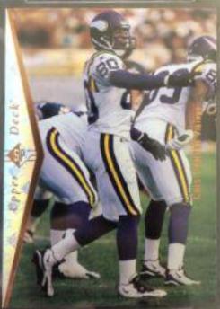 Cris Carter #64 Football Cards 1995 SP