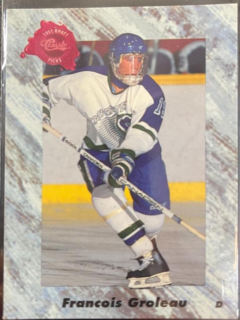 Francois Groleau 35 Prices 1991 Classic Draft Picks Hockey Cards