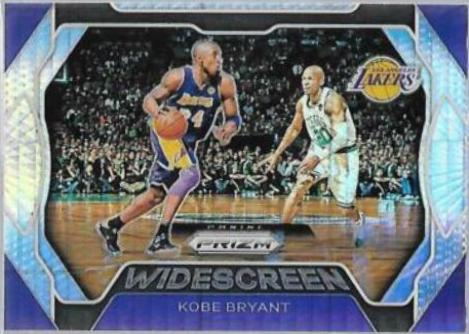 Kobe Bryant Panini shops Prizm Widescreen