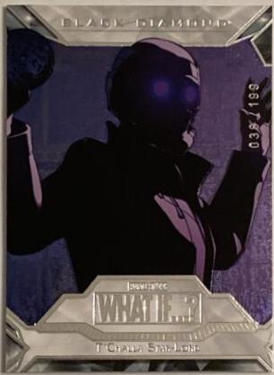 T'Challa Star-Lord #BD1 Marvel 2023 Upper Deck What If Black Diamond