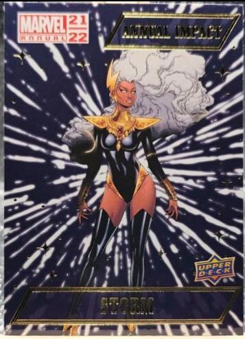 Storm #AI-9 Marvel 2021 Upper Deck Annual Impact