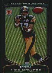 Mike Wallace [Refractor] #143 Football Cards 2009 Bowman Chrome Prices