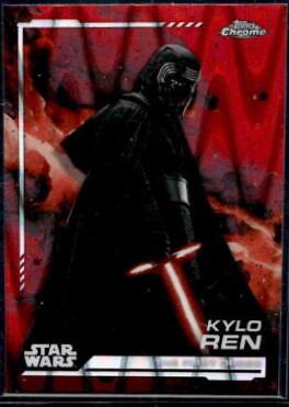 Kylo Ren [Red Blaster RayWave Refractor] #115 Star Wars 2024 Topps Chrome