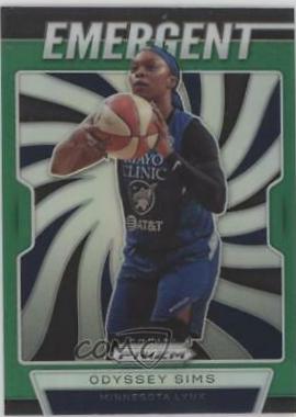 Odyssey Sims [Prizm Green] #9 Basketball Cards 2020 Panini Prizm WNBA Emergent