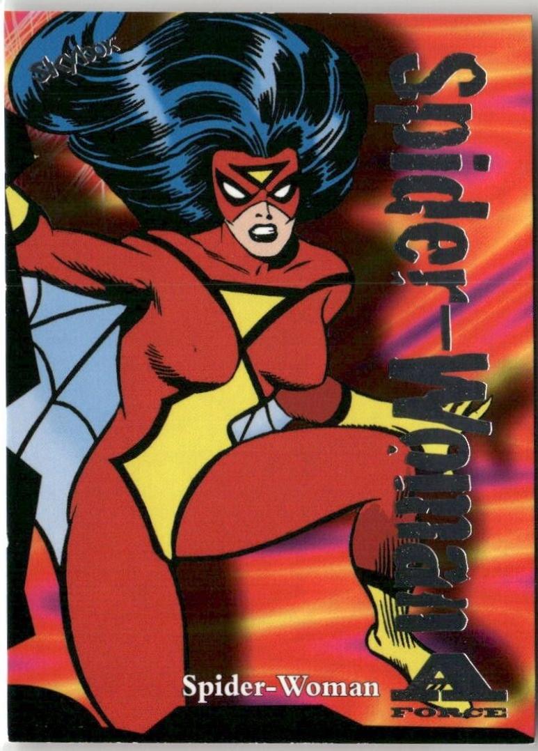 Spider-Woman #AF9 2024 SkyBox Metal Universe Avengers A-Force Rave