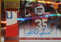 Knile Davis [Autograph Longevity Team Logo Platinum] #154 Football Cards 2013 Panini Rookies & Stars Prices