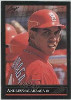 Andres Galarraga [Gold] #449 Baseball Cards 1992 Leaf