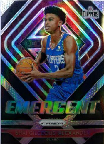 SHAI outlet GILGEOUS-ALEXANDER 2018-19 OBSIDIAN ROOKIE HOLO SILVER PRIZM