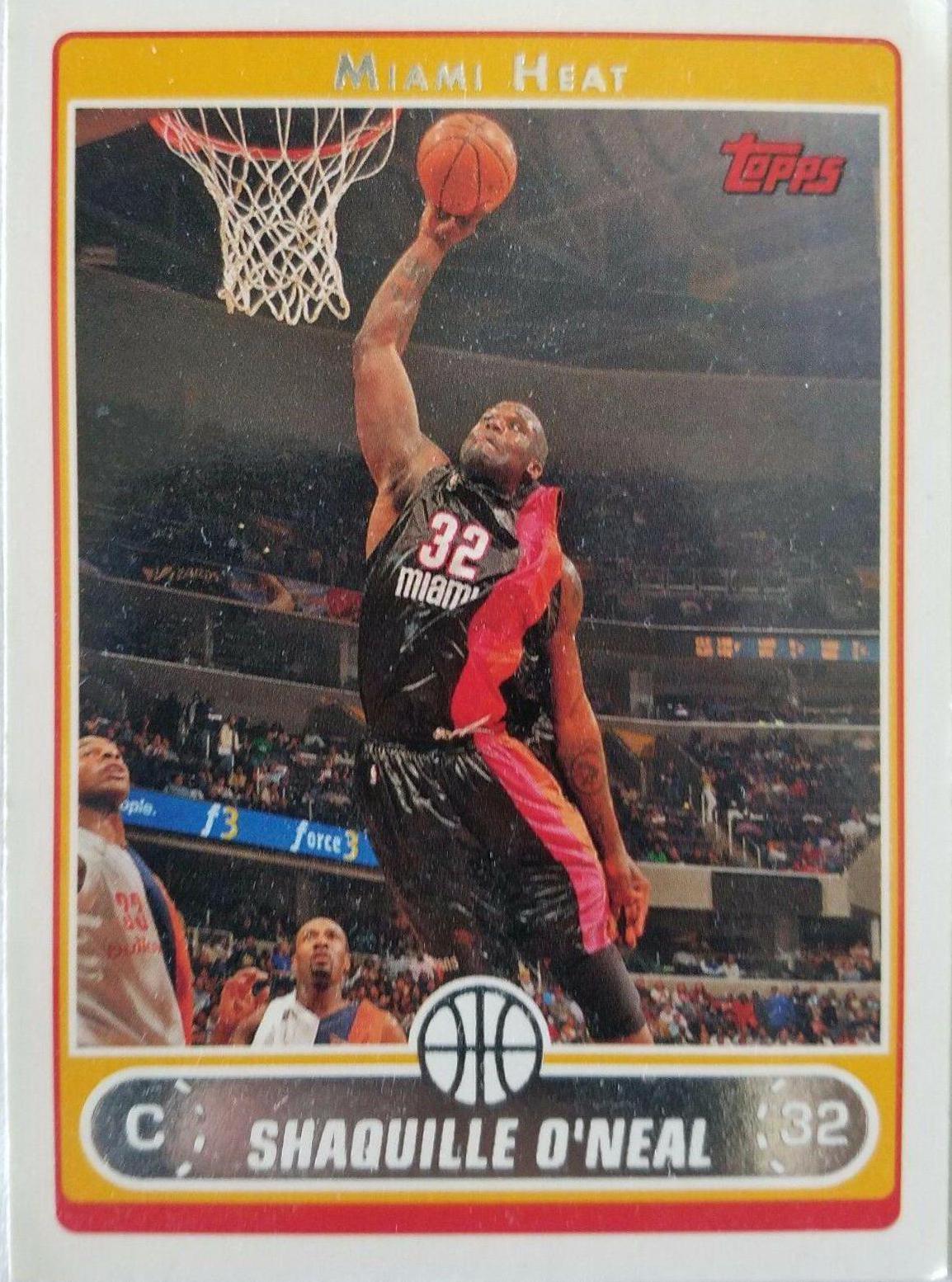 Shaquille O'Neal #32 Basketball Cards 2006 Topps