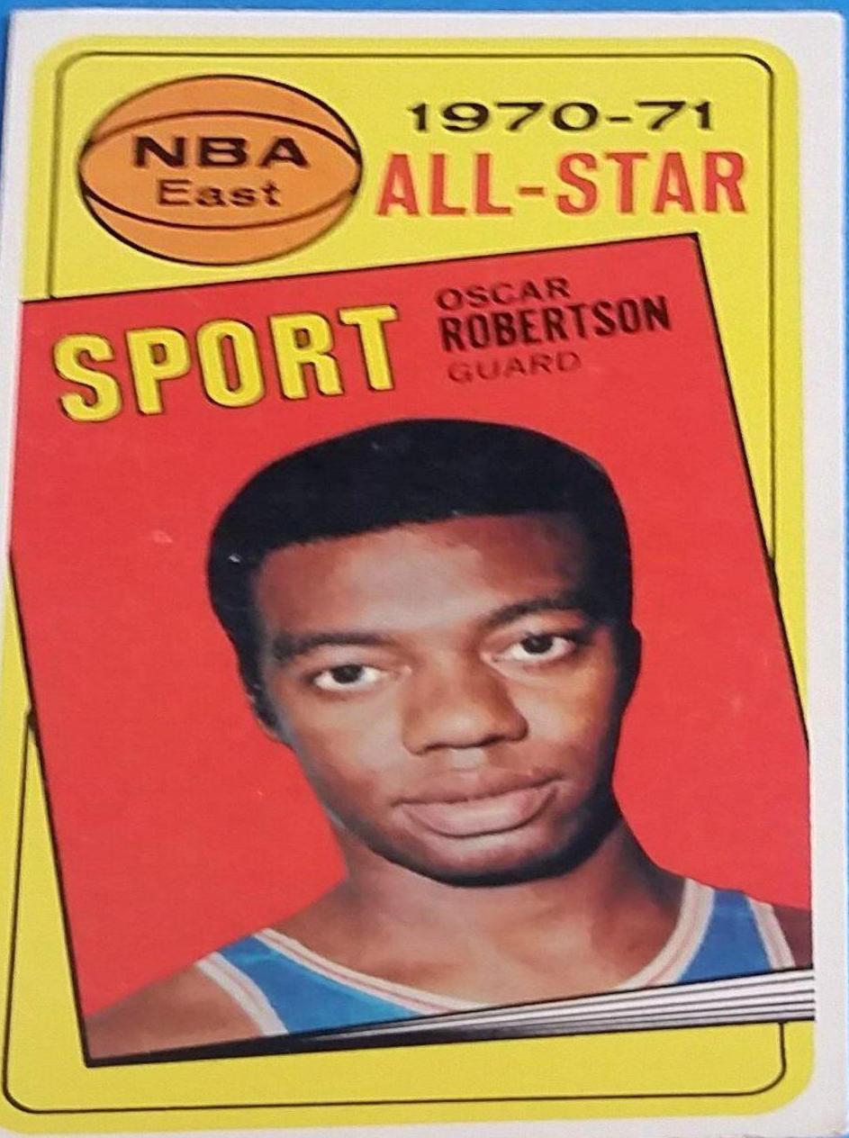 1971 Topps Basketball Oscar Robertson Card store #1 PSA 6 EX-MT Bucks NBA HOF