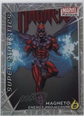 Magneto [Rainbow] #SS01 Marvel 2023 Upper Deck Platinum Super Statistics