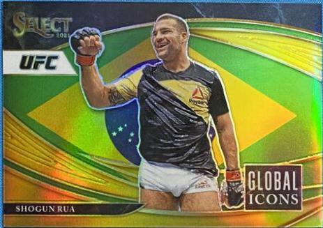 Shogun Rua [Gold] #24 Ufc Cards 2021 Panini Select UFC Global Icons