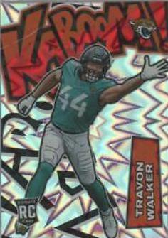 Travon Walker #K44 Football Cards 2022 Panini Absolute Kaboom Vertical