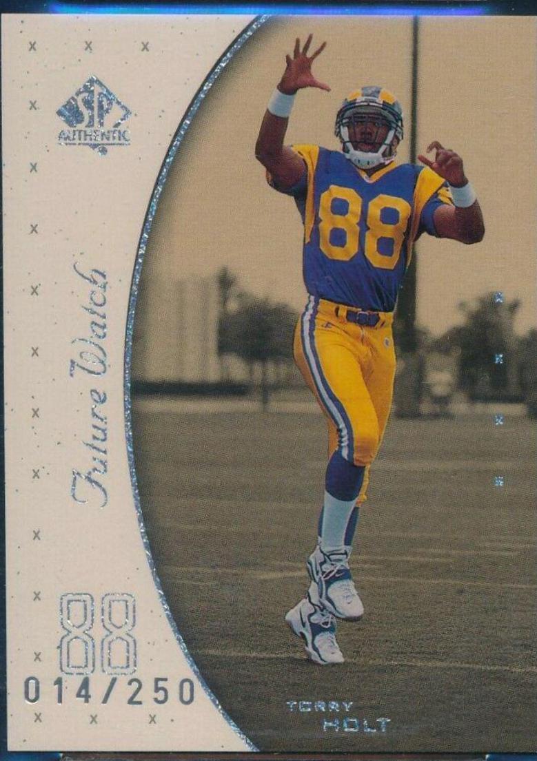 Torry Holt [Excitement] #96 Football Cards 1999 SP Authentic