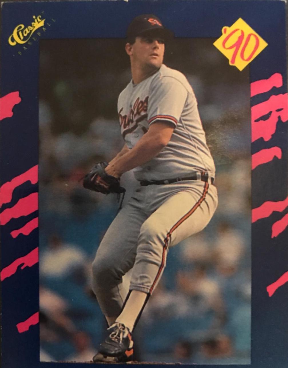 Pete Harnisch #44 Baseball Cards 1990 Classic