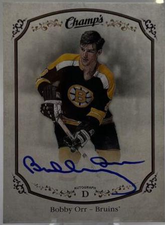 Bobby Orr [Autograph] #236 Hockey Cards 2015 Upper Deck Champs