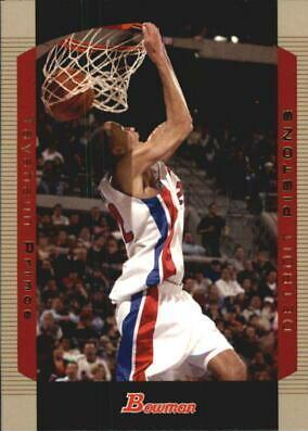 Tayshaun Prince #76 Basketball Cards 2004 Bowman